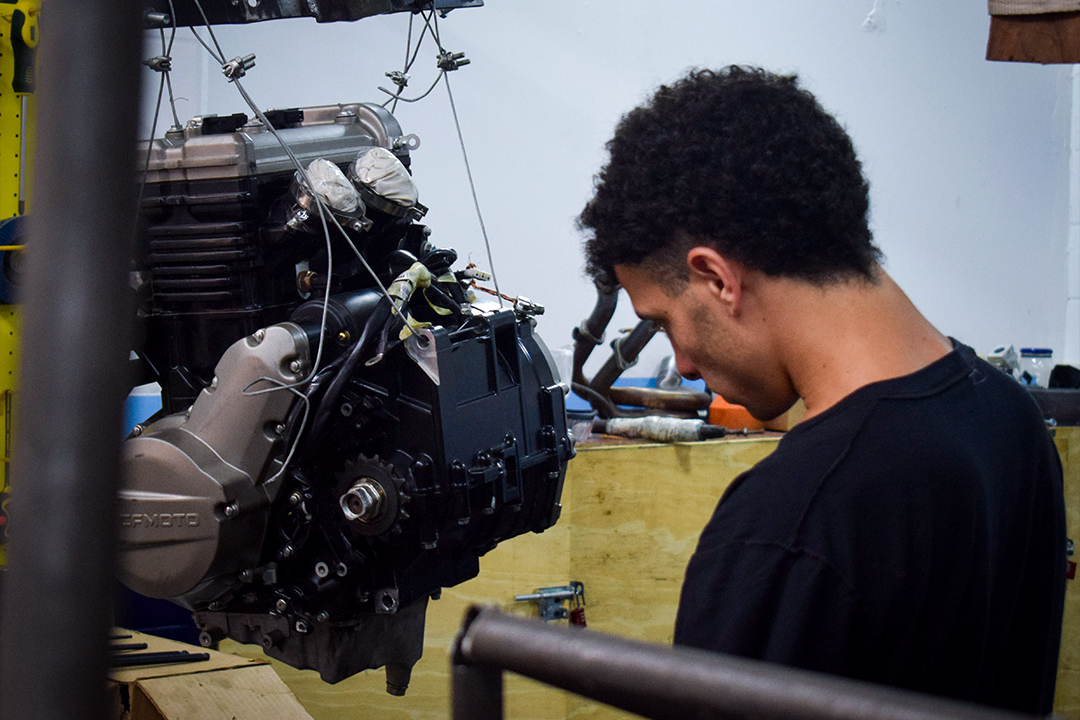 Motor y transmisión